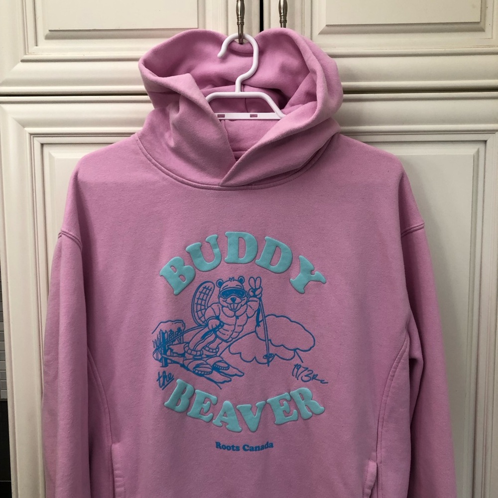 Roots Canada adult Buddy Beaver pullover hoodie - Picture 2 of 13